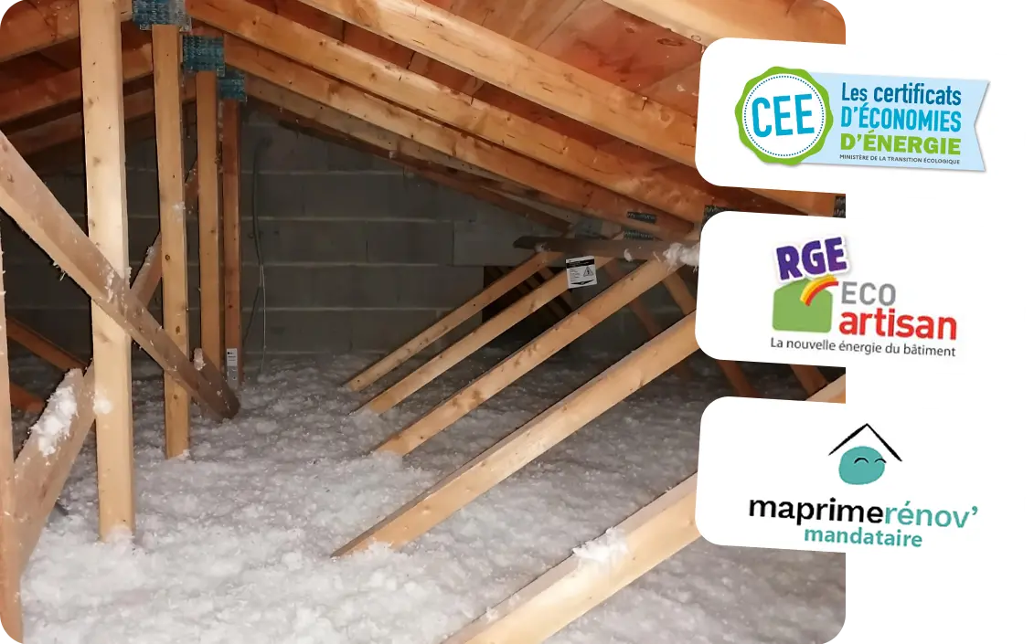 Certification isolation combles en Vendée - Objectif Rénovation