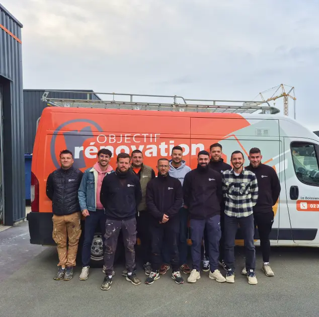 Equipe professionnelle salariés Objectif Rénovation